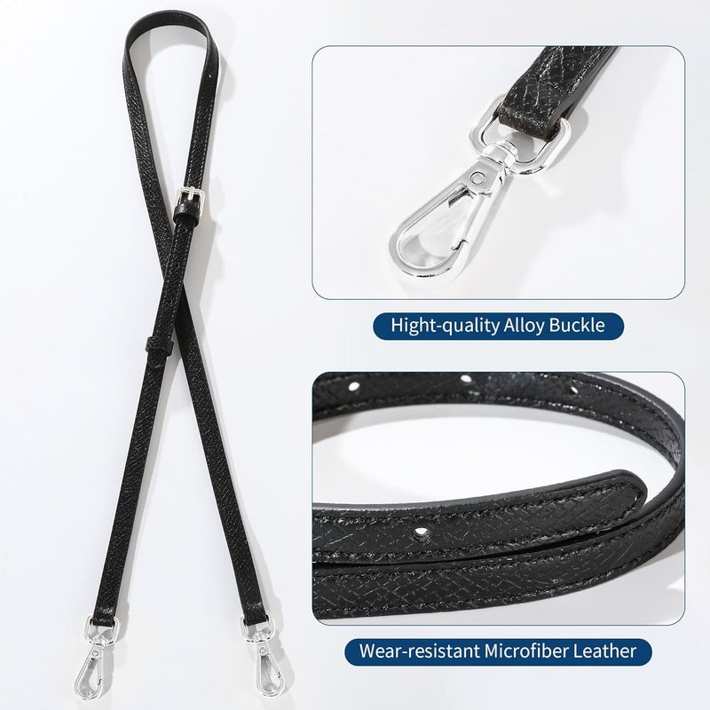 Hamdecro Store Leather Purse Strap, Purse Straps Replacement Crossbody Shoulder Straps for Bags, Adjustable Straps for Handbags - Image 4